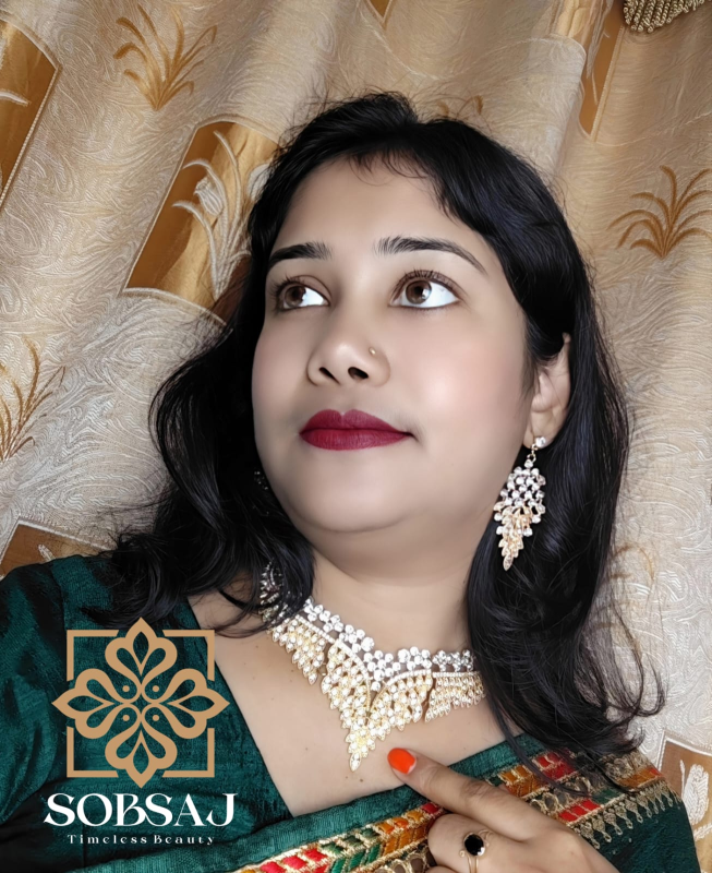 Diamond Cut Necklace (ক্লাসিক গোল্ড)